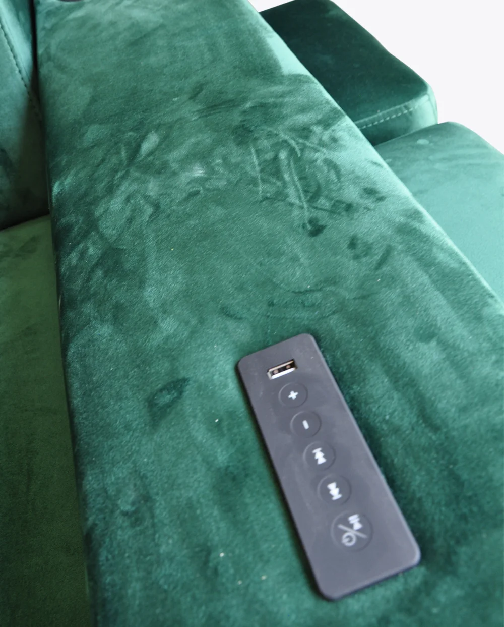 Narożnik Loft 121 butelkowa zieleń, zestaw audio sofa sound - obrazek 12