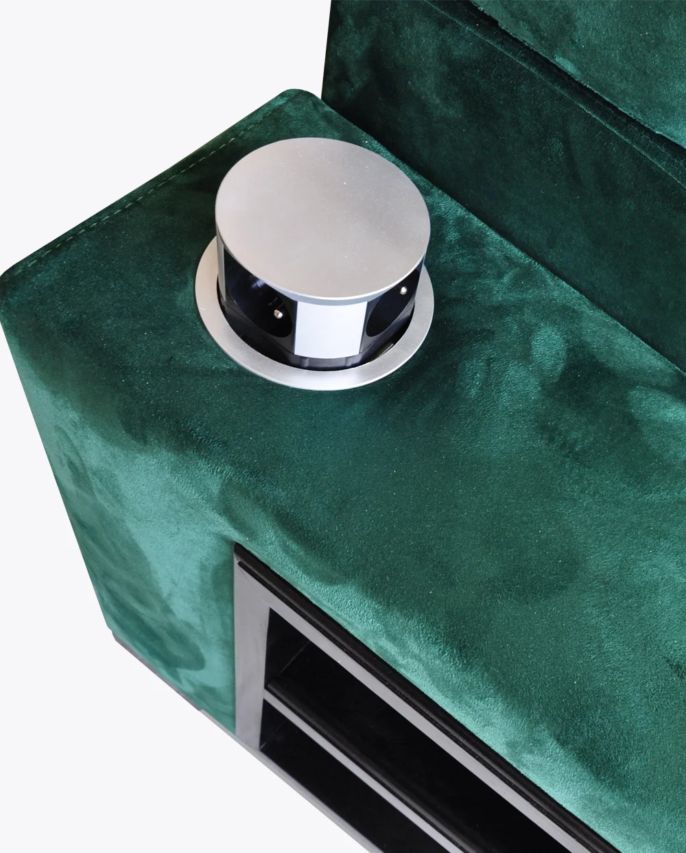 Narożnik Loft 121 butelkowa zieleń, zestaw audio sofa sound - obrazek 10