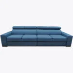 Sofa Loft 62 z półkami na plecach sofy i w bokach