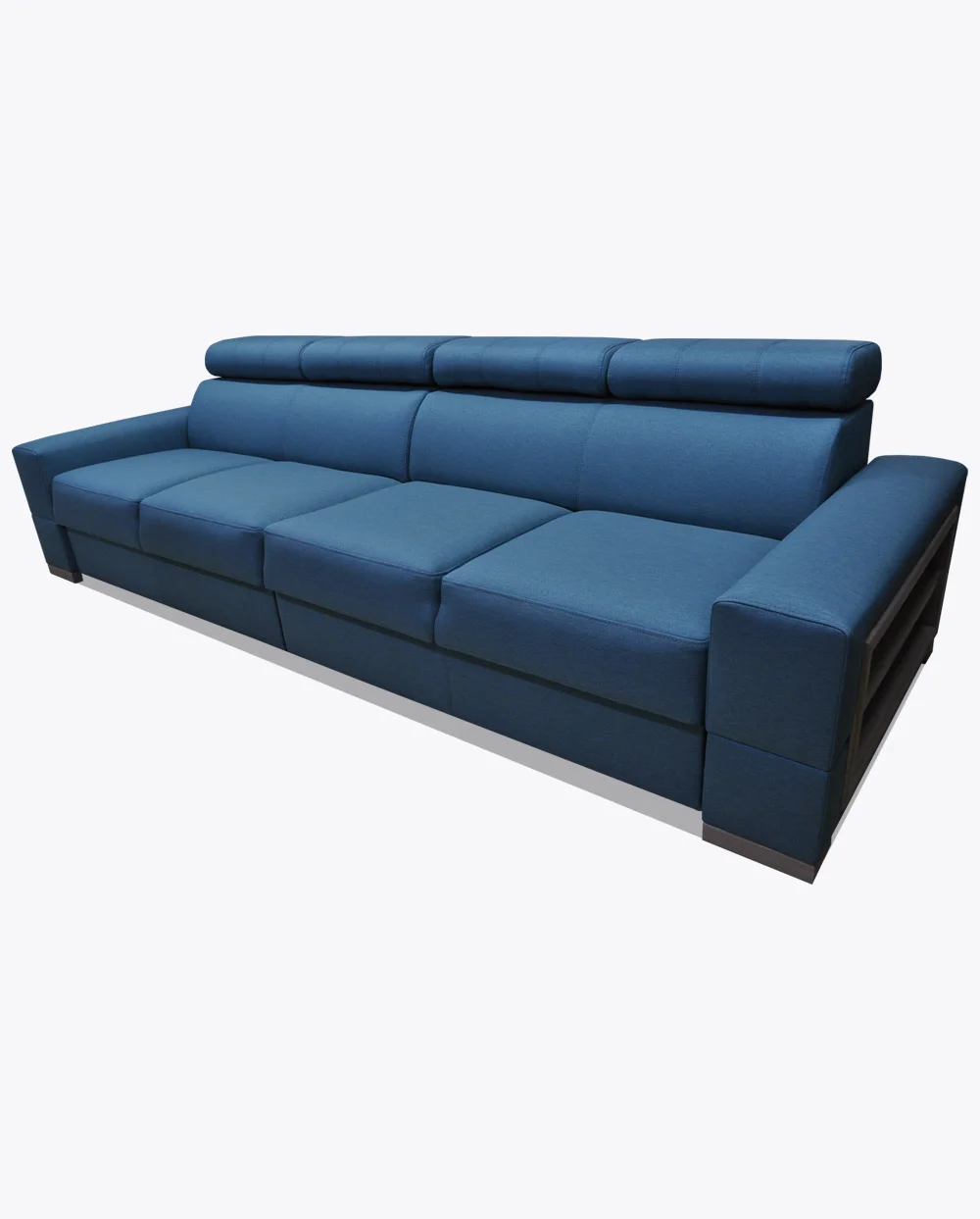Sofa Loft 62 z półkami na plecach sofy i w bokach - obrazek 5