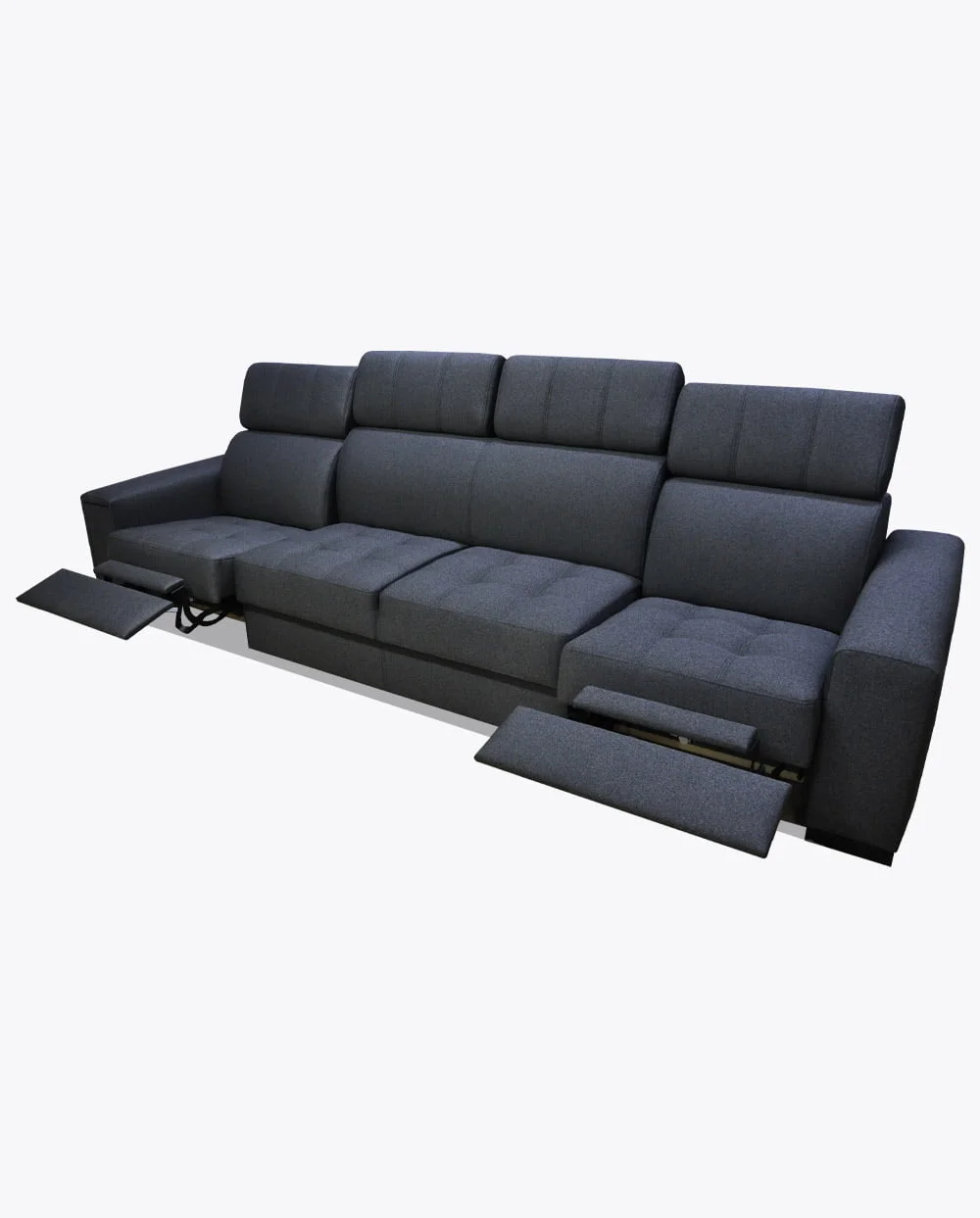 Sofa Loft 71 z pikowanym siedziskiem i podniesionym oparciem - obrazek 2