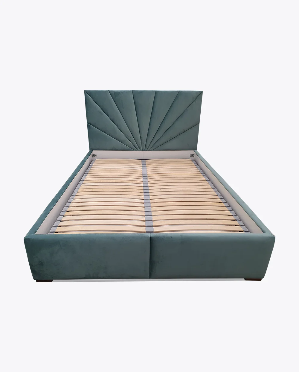 Łóżko sypialniane Roma z metalową ramą na podnośnikach gazowych - obrazek 4