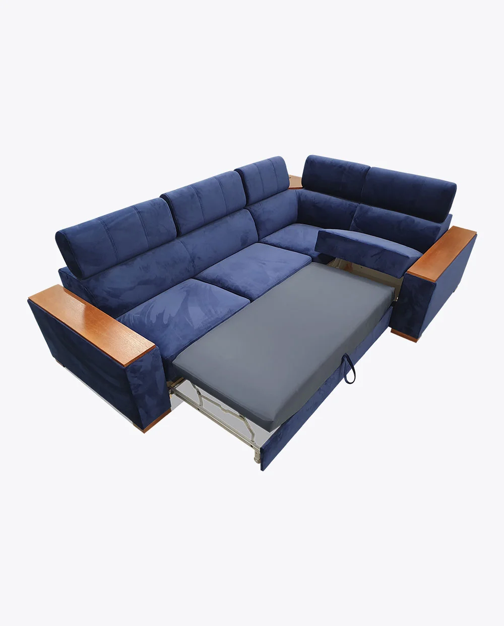 Narożnik Loft 210 granatowy z portem USB - obrazek 6