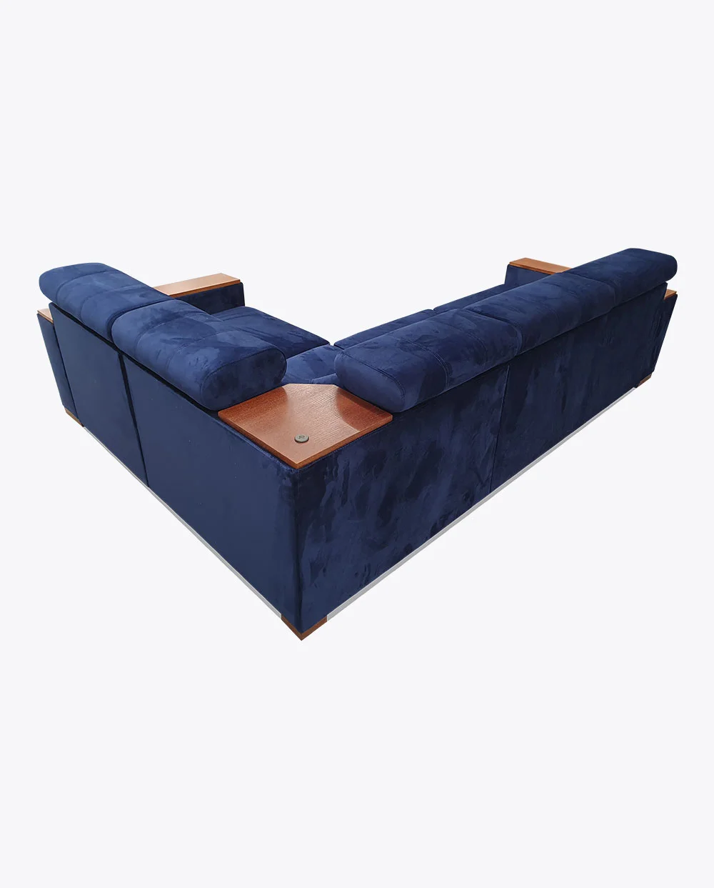 Narożnik Loft 210 granatowy z portem USB - obrazek 2