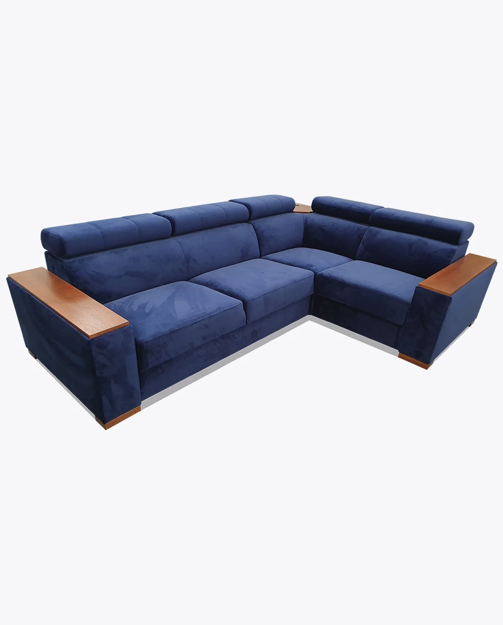 Narożnik Loft 210 granatowy z portem USB - obrazek 5