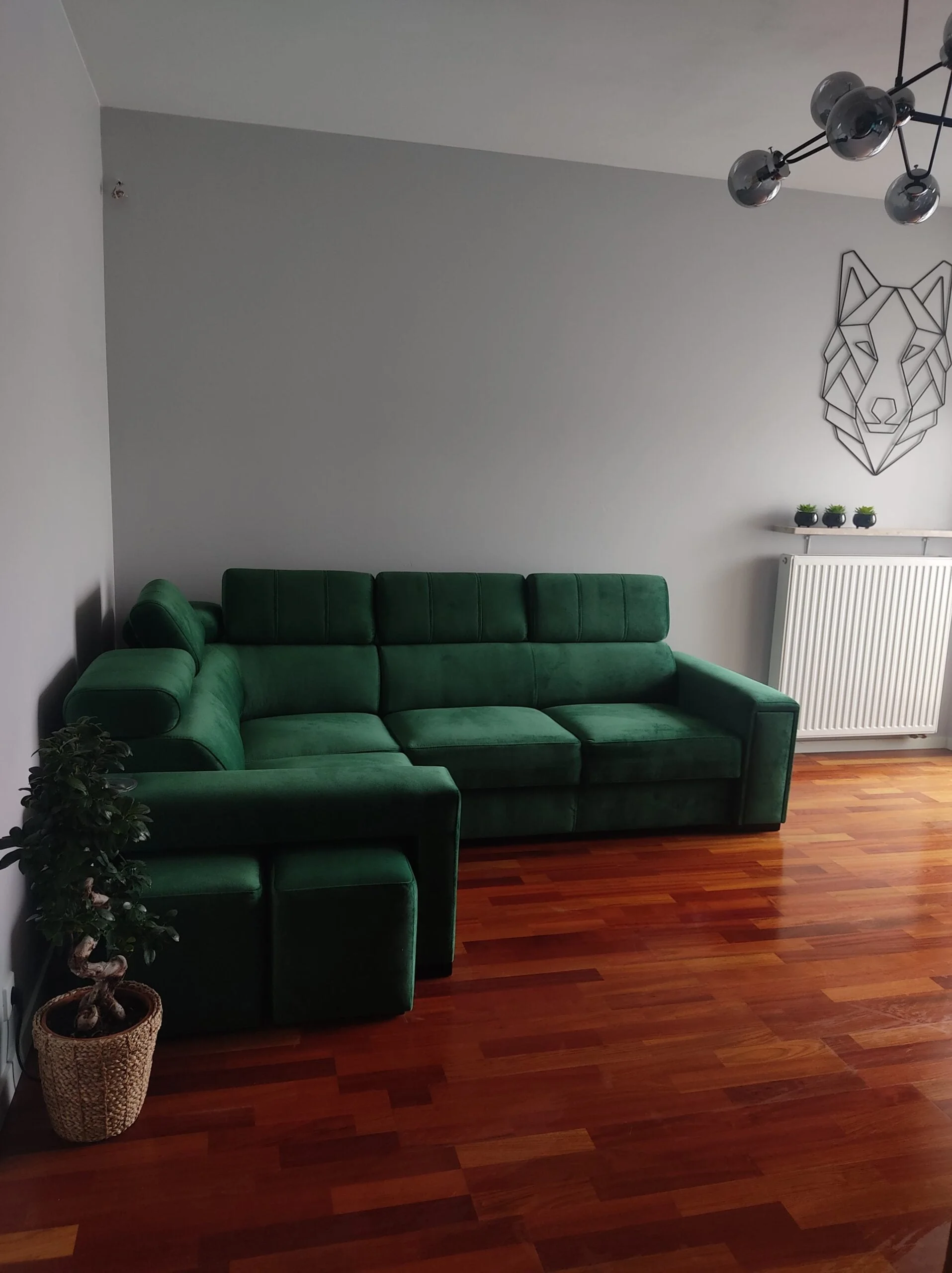 Narożnik Loft 216 butelkowa zieleń - obrazek 2