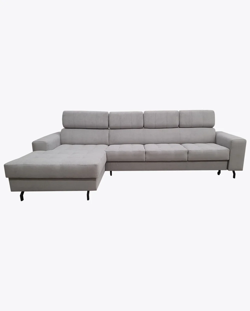 Narożnik Loft 228 wysokie nogi, funkcja spania.