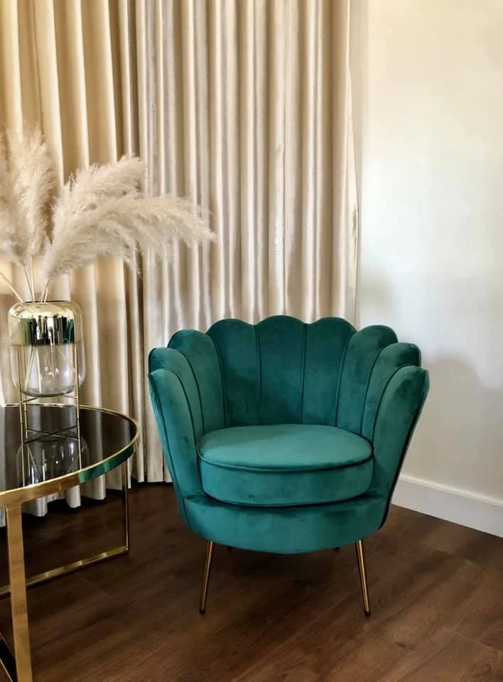 Fotel MUSZELKA Magic Velvet 2225