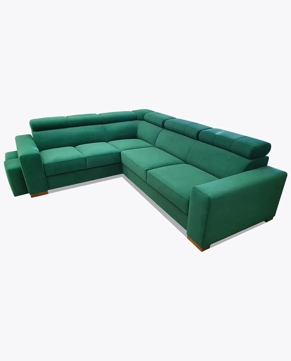 Zestaw narożnik z pufami + fotel relax - obrazek 6