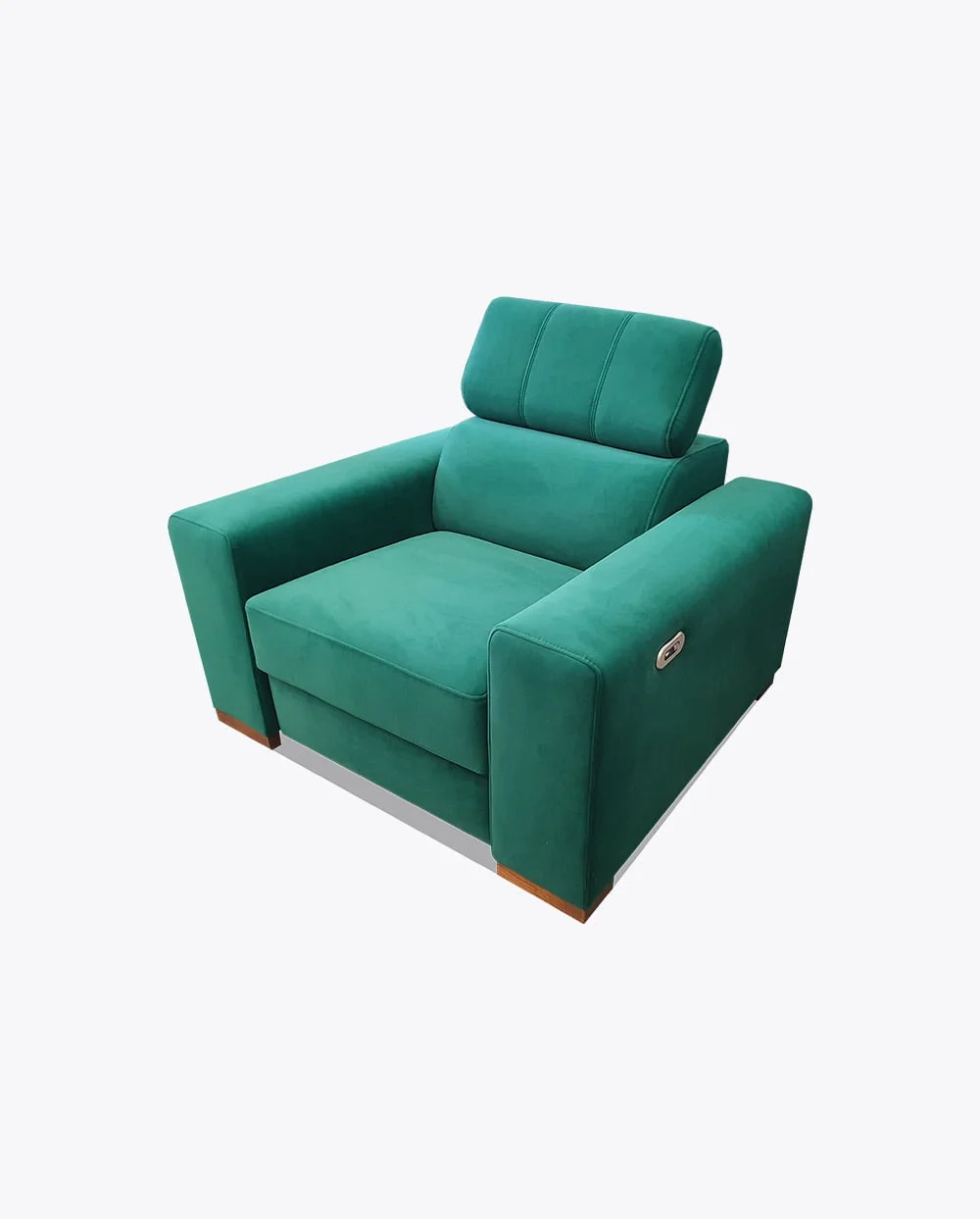 Zestaw narożnik z pufami + fotel relax - obrazek 3
