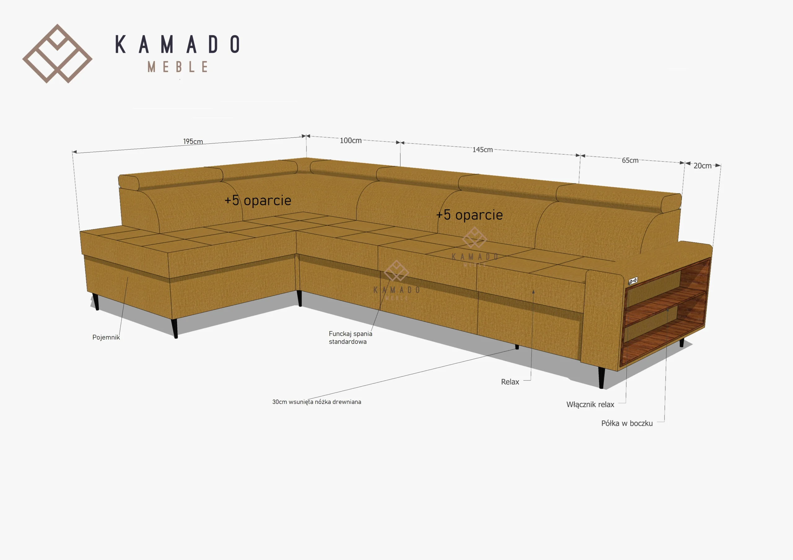 Narożnik Loft 280. - obrazek 10