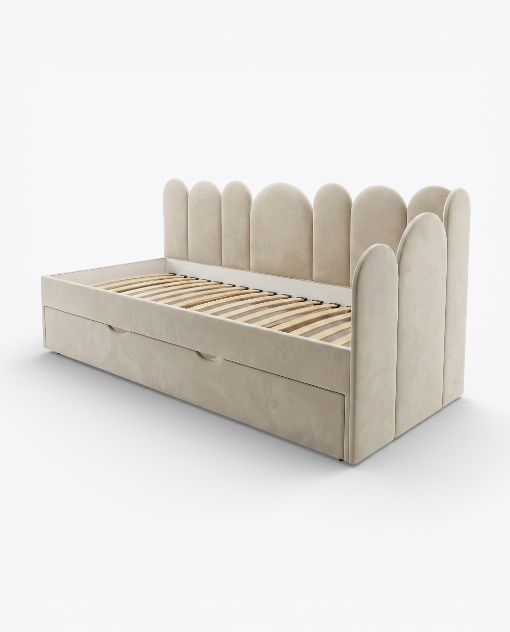 Łóżeczko INEZKA 90x200 DOSTĘPNE OD RĘKI PRAWE - obrazek 2