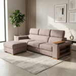 Sofa Loft 117-1 automat belgijski + pufa 70x70