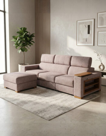 Sofa Loft 117-1 automat belgijski + pufa 70x70