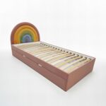 Łóżeczko TĘCZA 80x180 DOSTĘPNE OD RĘKI